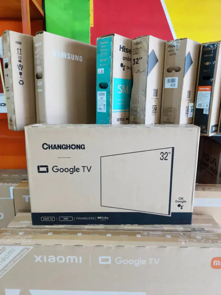 Changhong Google TV 32 inch promo terbatas bisa kredit