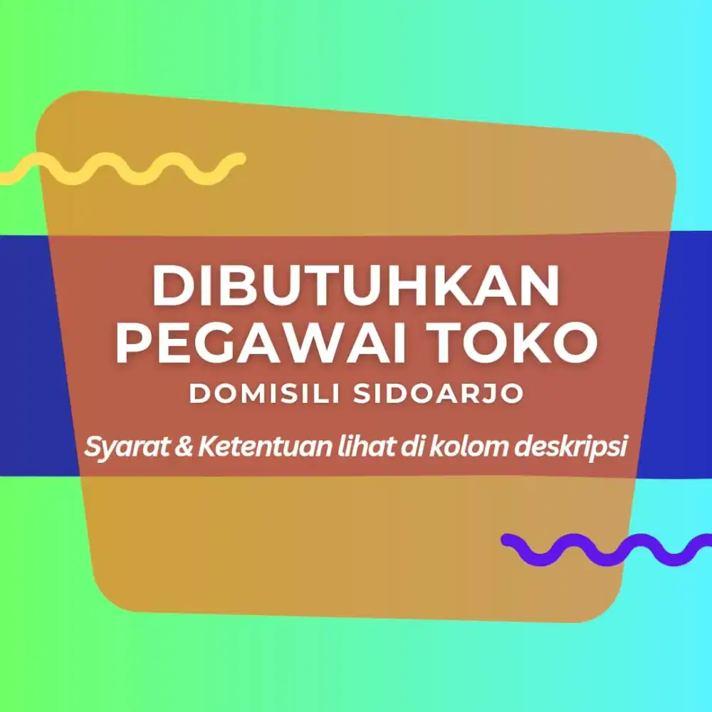 LOWONGAN PEKERJAAN