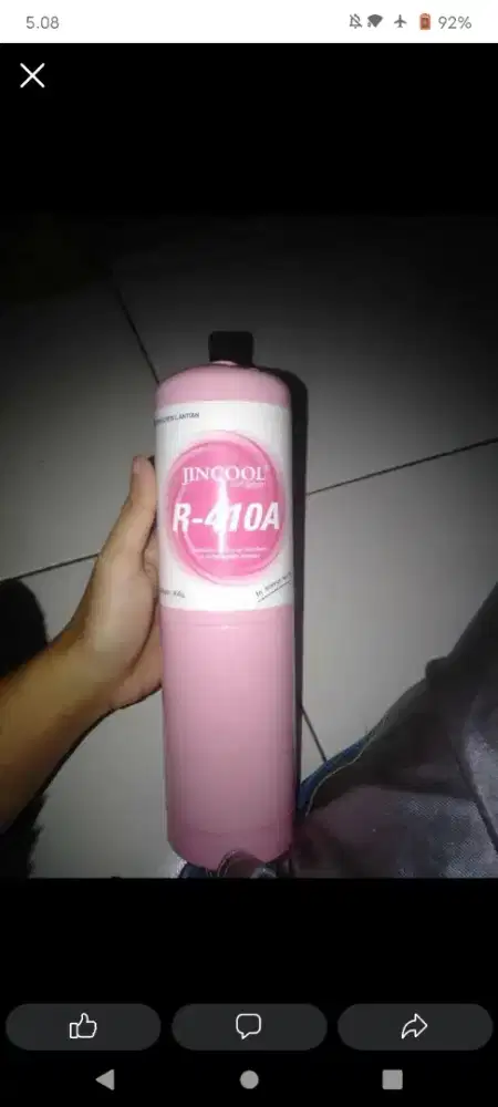 Freon 410a kalengan