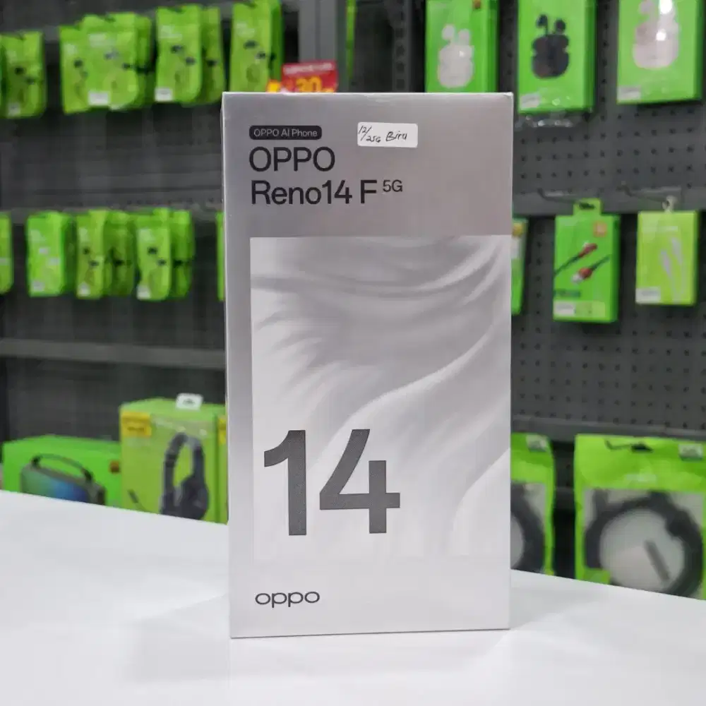 Oppo Reno 14F 5G ready stok warna lengkap