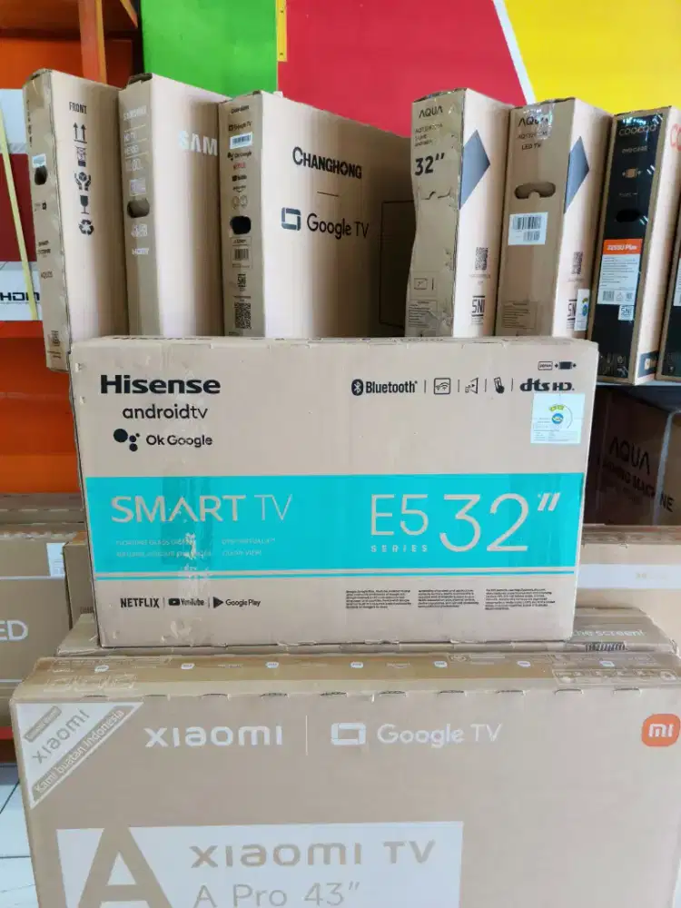 Hisense Android TV 32 inch promo terbatas bisa kredit