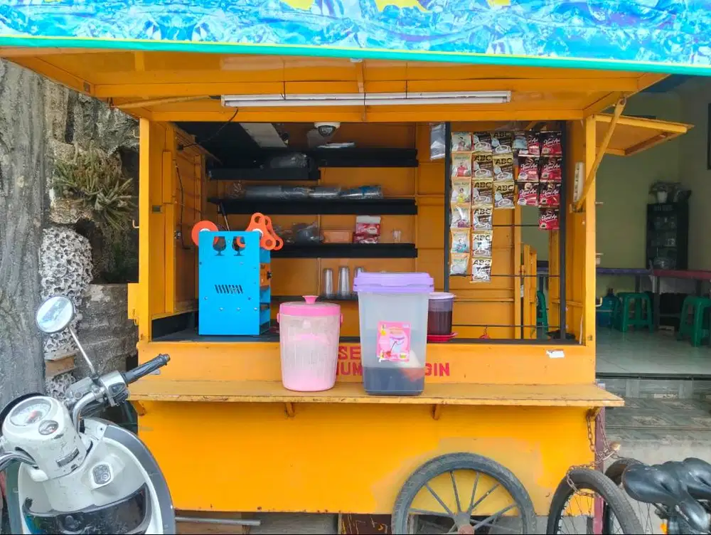 Gerobak warung pintar