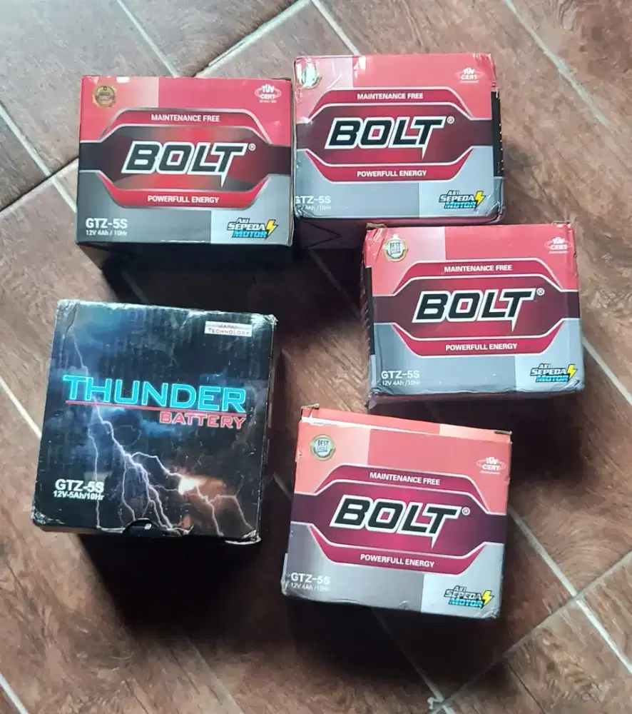 Aki baru motor matic