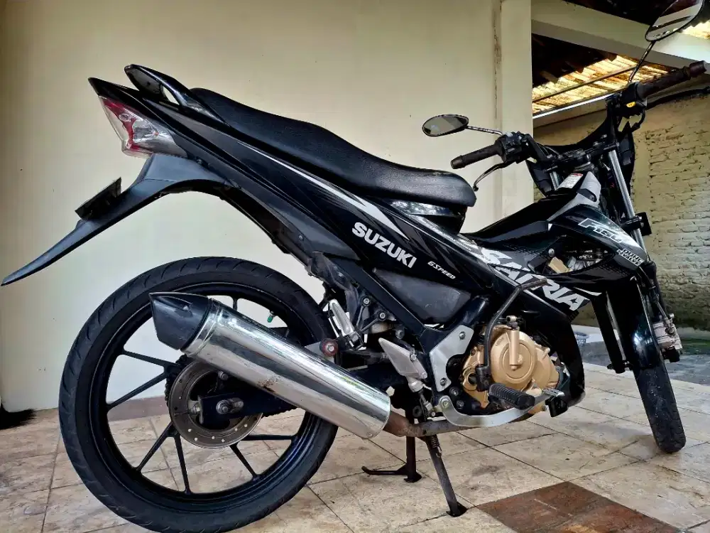 Dijual Suzuki Satria FU 150  Tahun 2013 – Hitam (Plat AD Sukoharjo)