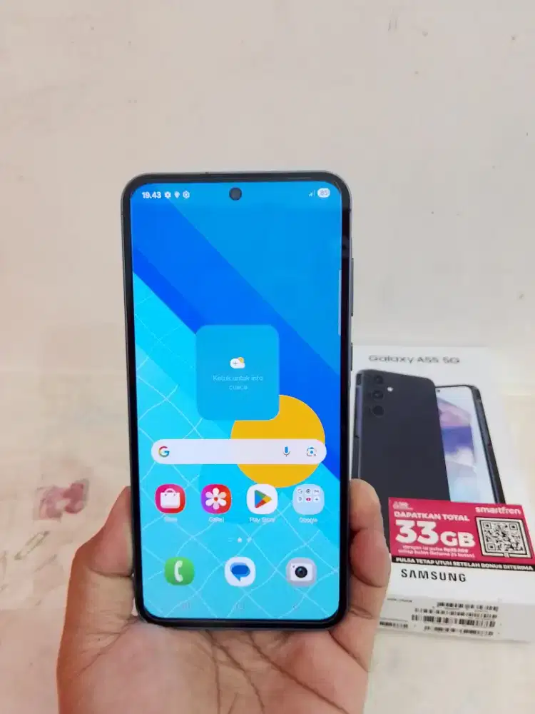 Samsung a55 5g ram 12/256gb fullset sein