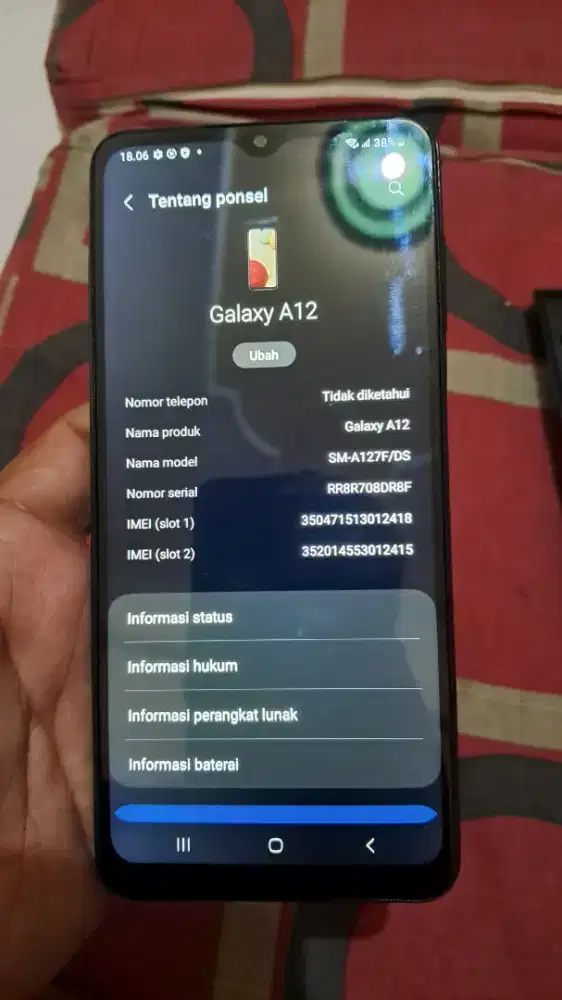 Samsung a12 4/128