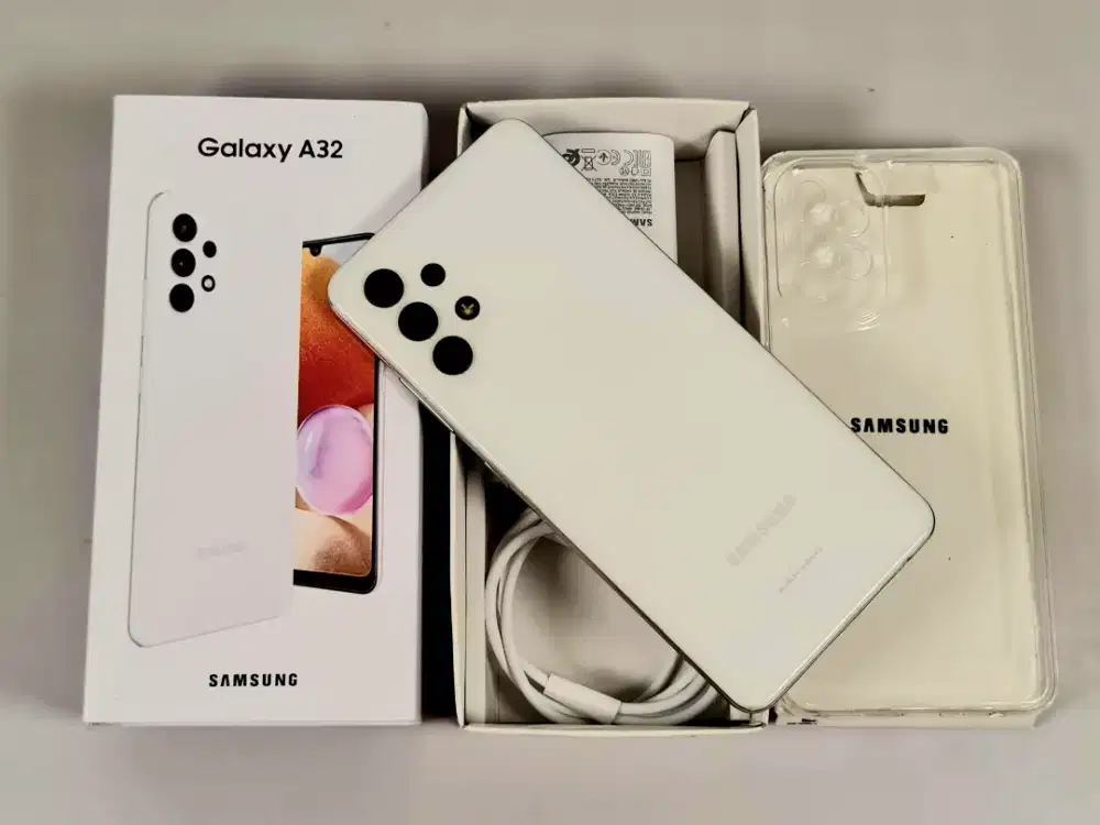 Samsung A32 NFC 128 fullset Resmi SEIN