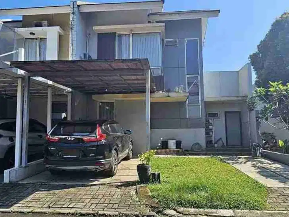 Dijual rumah 2lantai siap huni dalam cluster area jl merpati raya Ciputat