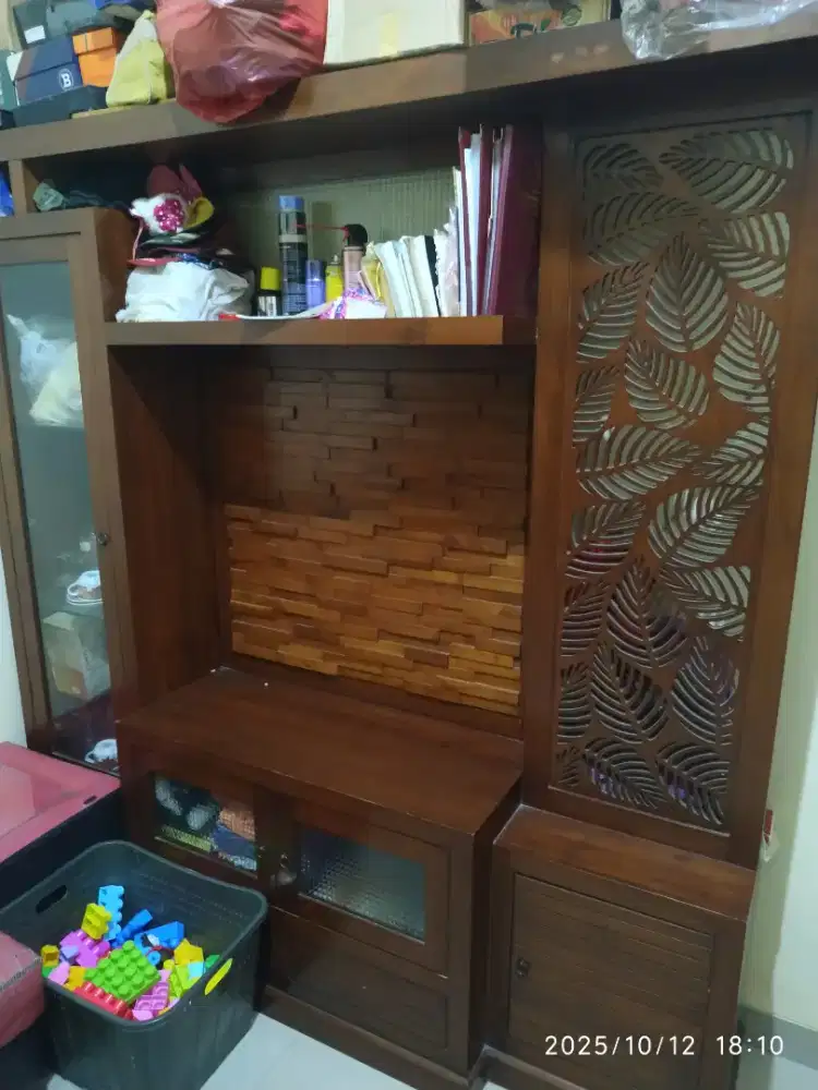 jual buffet kayu jati