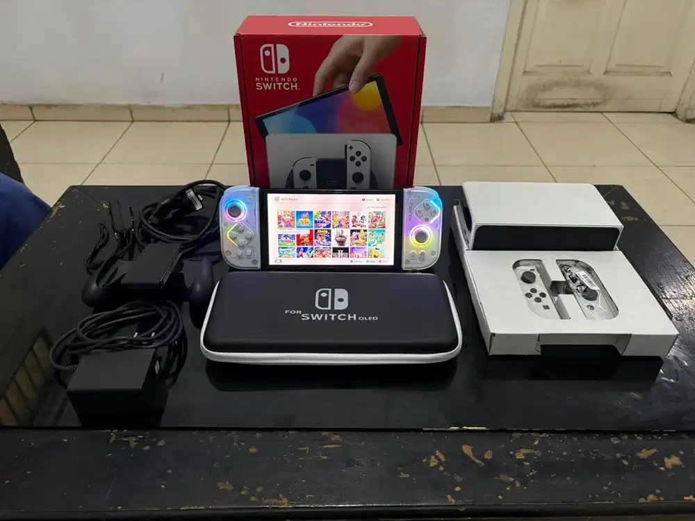 Nintendo Switch Oled Fullset 512GB Full Game