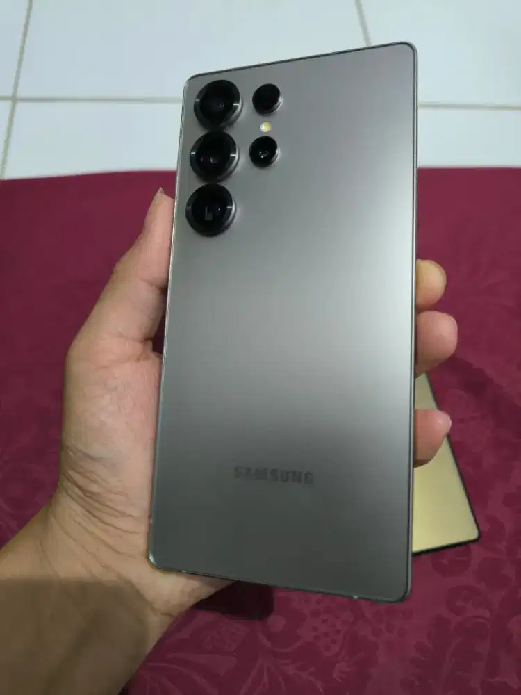 SAMSUNG S25 ULTRA RAM 12/1TBGB RESMI SEIN
 FULL ORIGINAL
