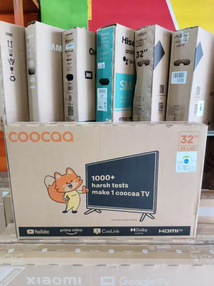 Coocaa Smart TV plus 32 inch promo terbatas bisa kredit