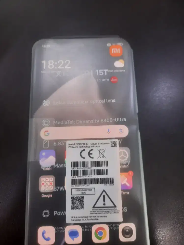 Xiaomi 15T 12/256 second