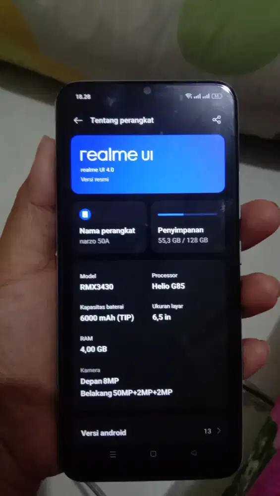 REALME NARZO 4/128 GB BATANGAN