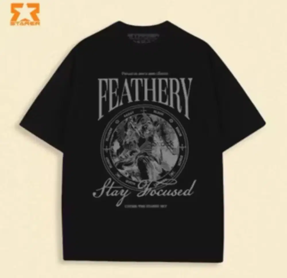 Kaos Distro XL Oversize merk Starer