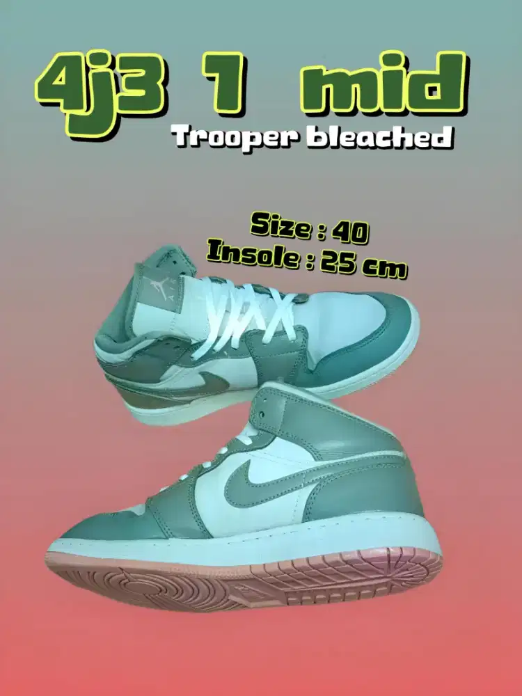 Sepatu sneakers 4jee 1 mid size 40