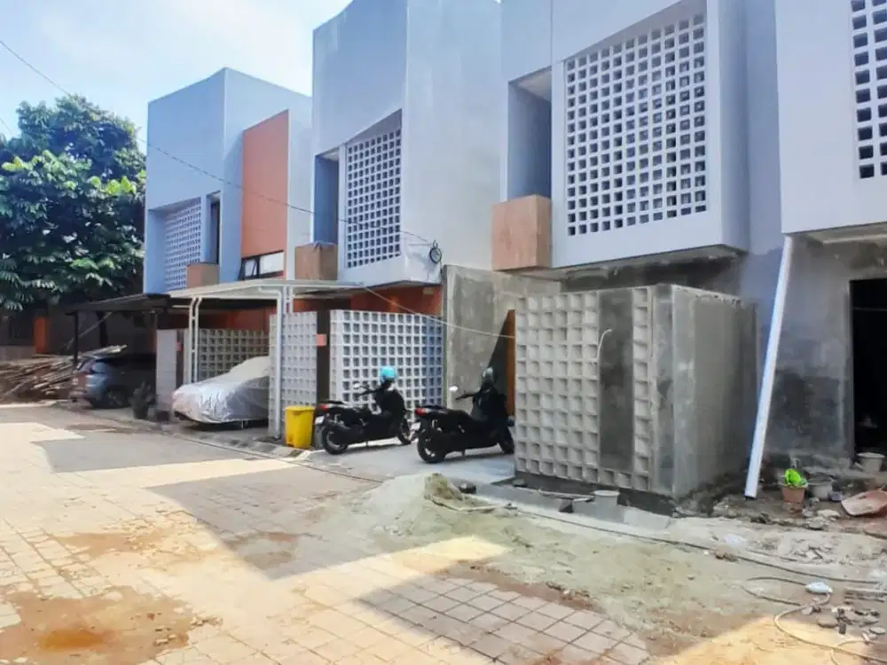 rumah pojok tanah luas harga cuma 3,3 m di billymoon