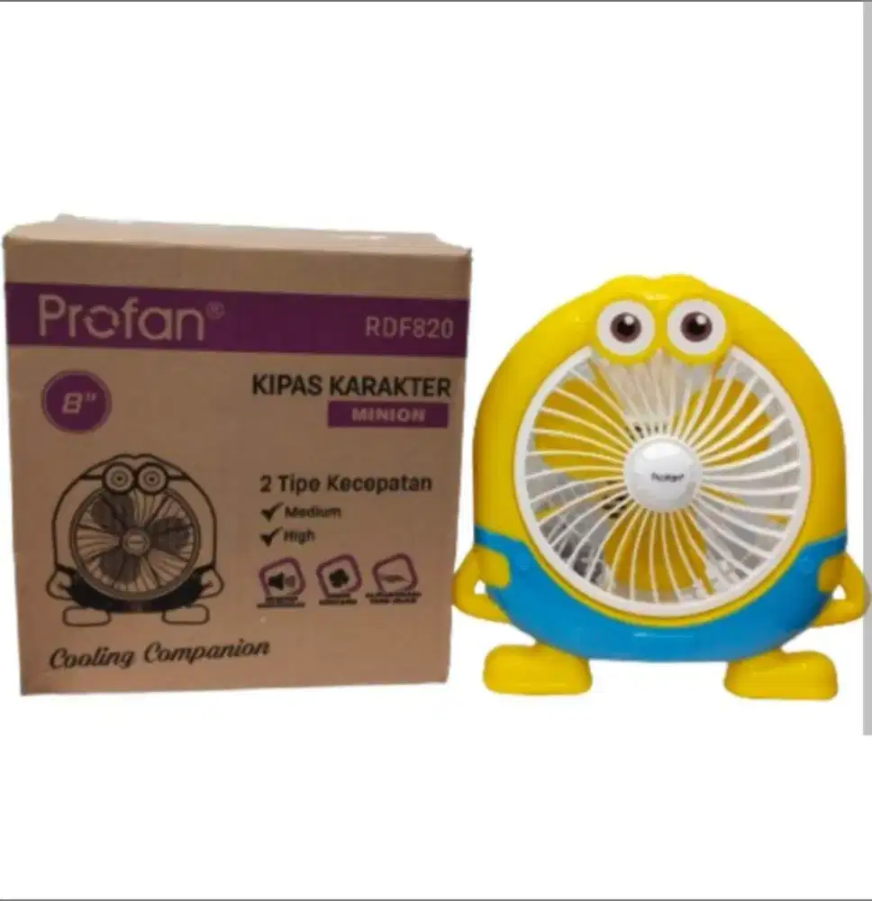 Kipas Angin Duduk Minion RDF820