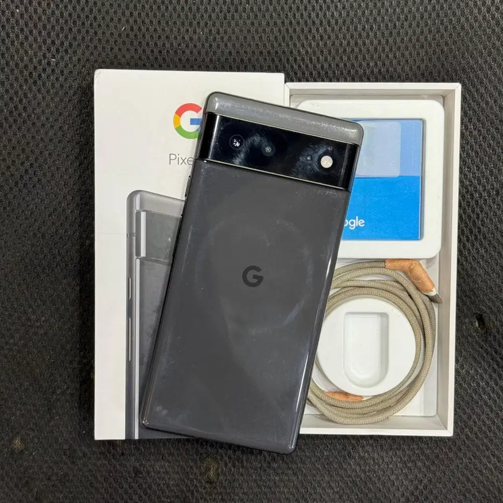 pixel 6 128gb resmi bea cukai bebas riset fullset fungsional no minus