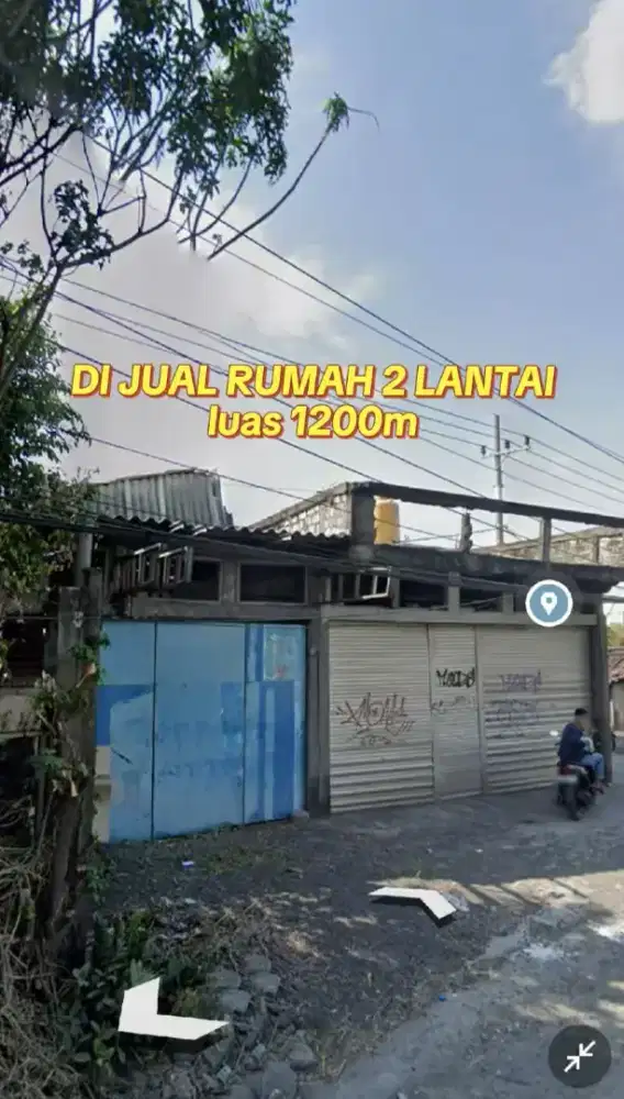 Rumah di jual lokasi jln raya bunder gresik dekat gerbang toll Kebomas