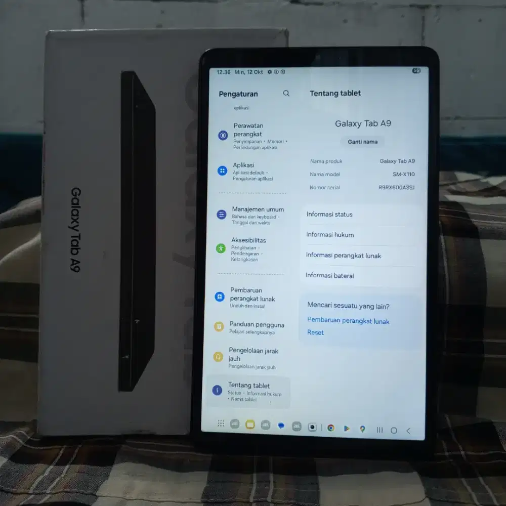 Galaxy tab A9 ram 4