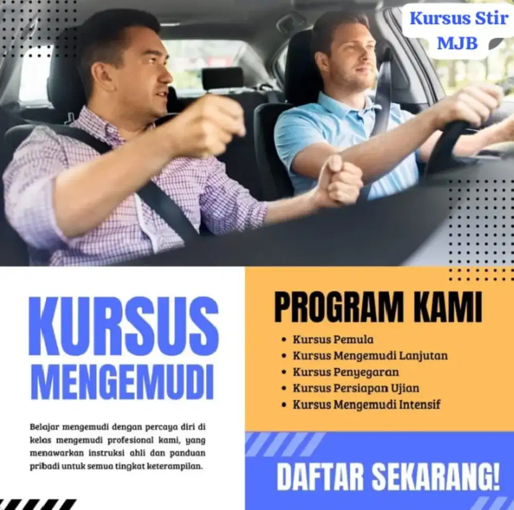 Kursus Stir Mengemudi Profesional