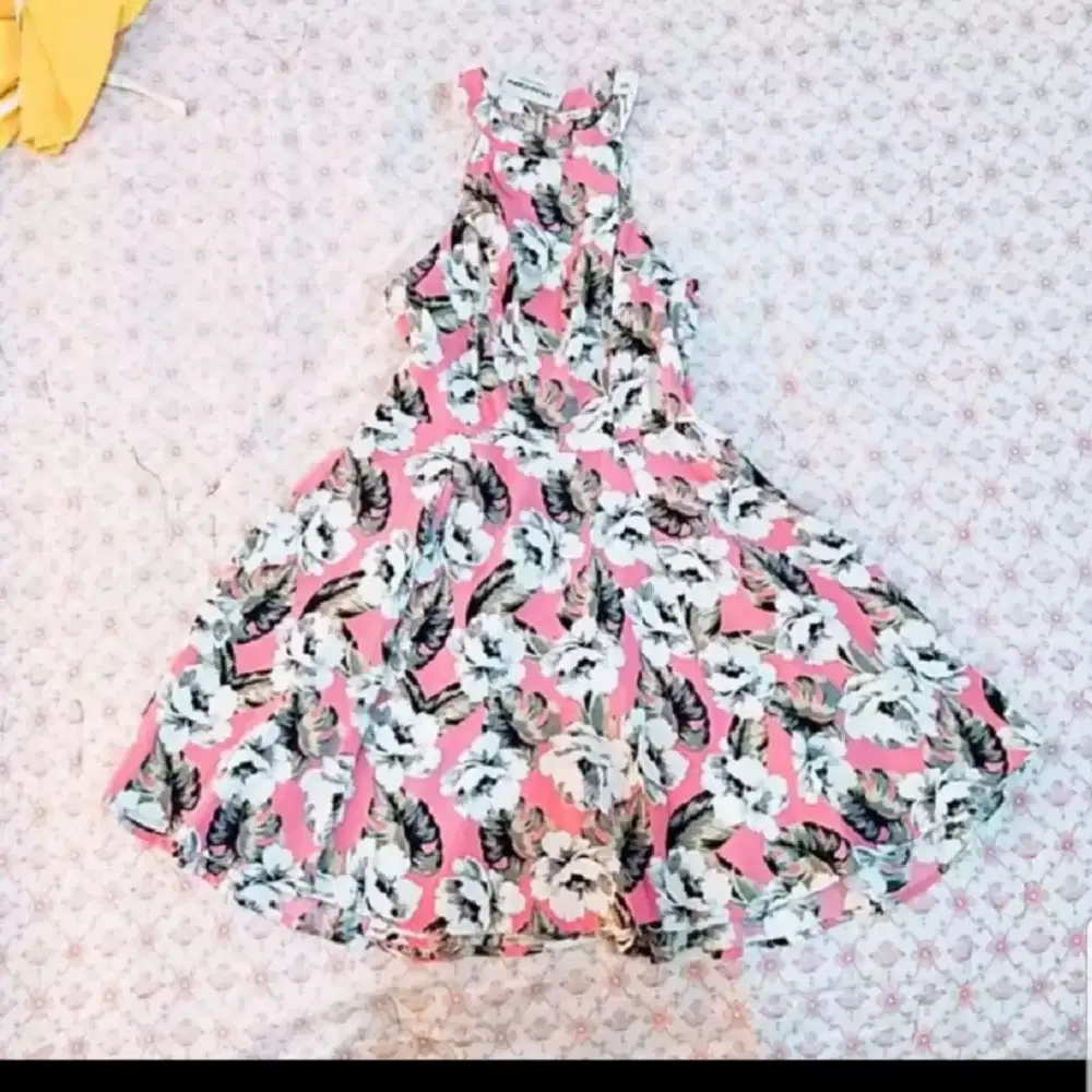 dress bahan import