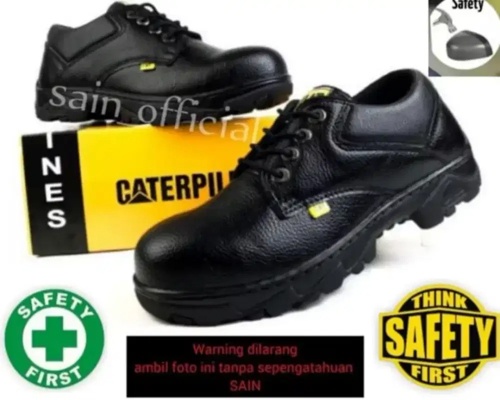Sepatu safety ujung besi