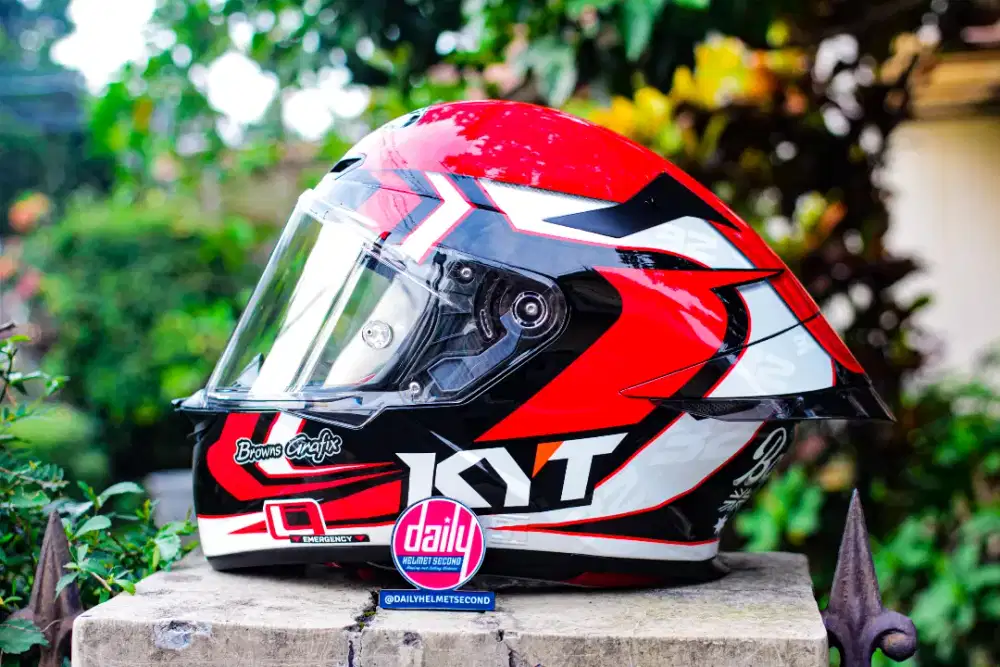 KYT TT REVO FULLSET MULUS (XL)
