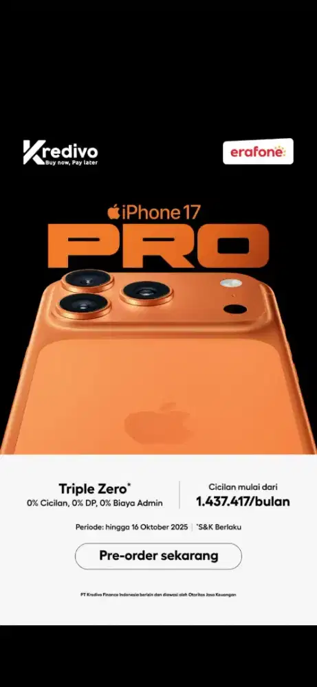 Promo iPhone 17 Series