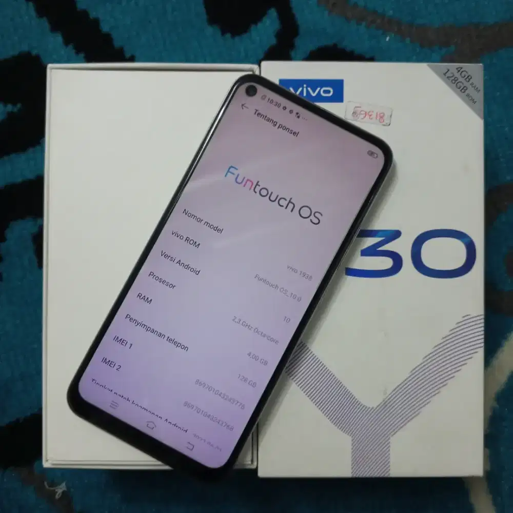 Vivo y30 ram 4 fulset