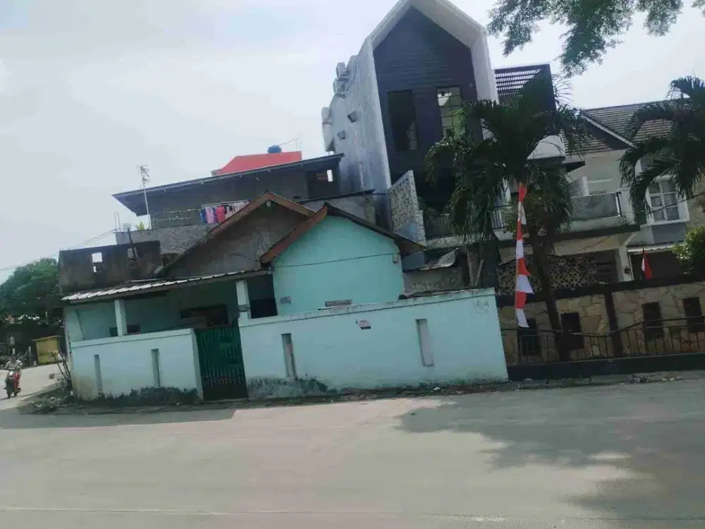 rumah untuk usaha 850 jt di pinggir jalan dekat pekayon galaxy