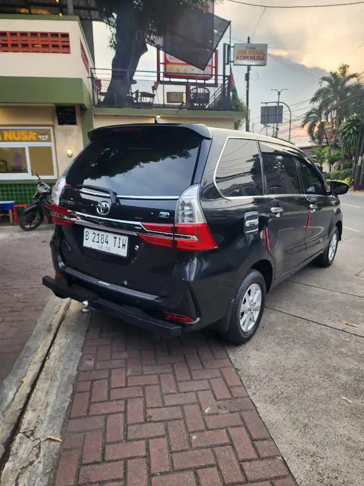 Toyota Avanza G manual th 2020 hitam nopol ganjil jakarta timur