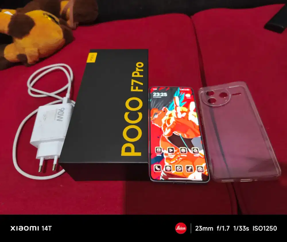 Poco f7 pro 12/512 fulset baru 2 bulan
