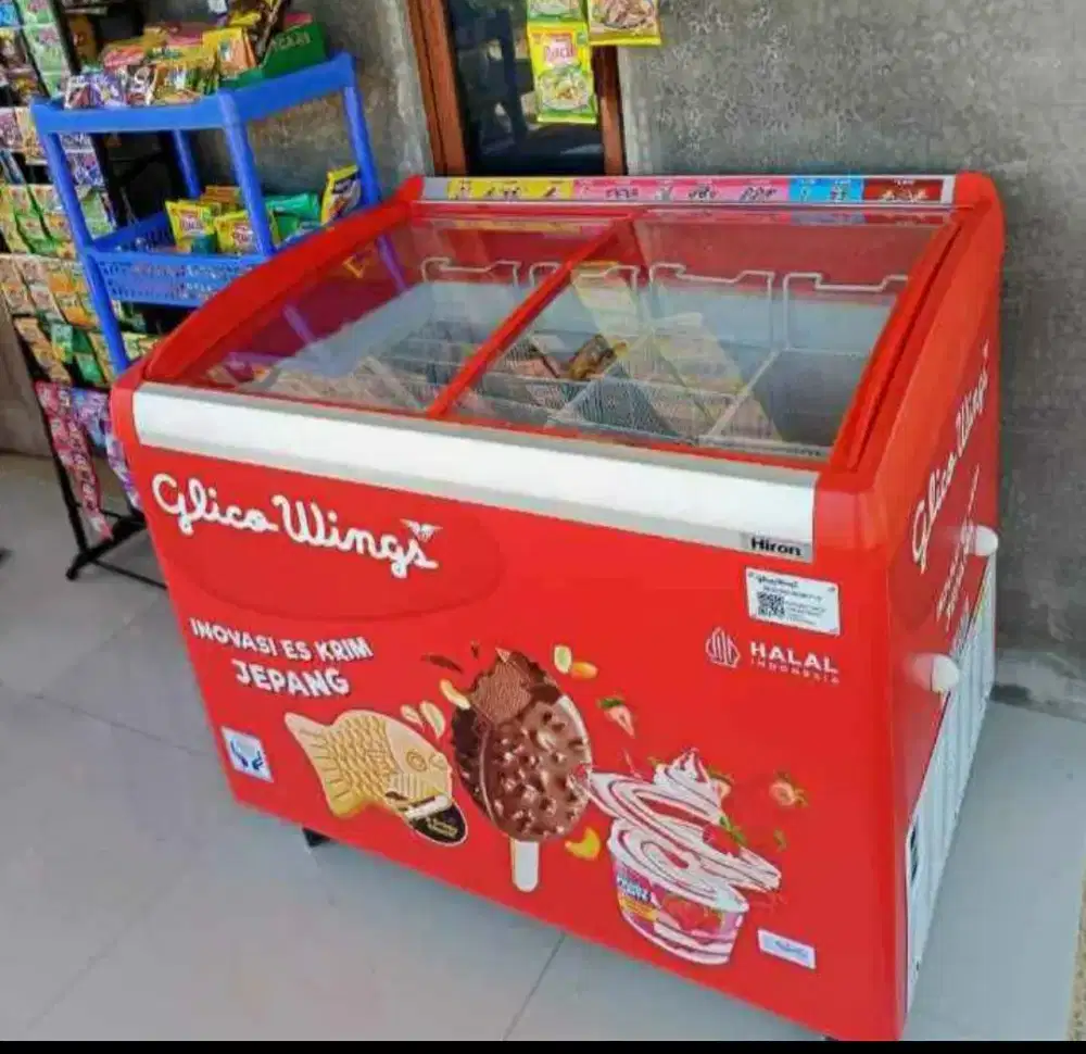 ESKRIM GLICO WINGS FREEZER BOX ES