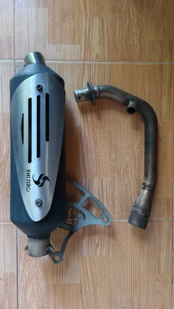 Knalpot Sijiro Standar Racing Vespa Sprint