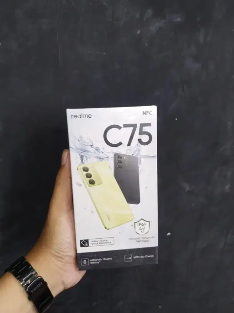 REALME C75 8/256GB PROMO 128GB NEW, GARANSI 1THN