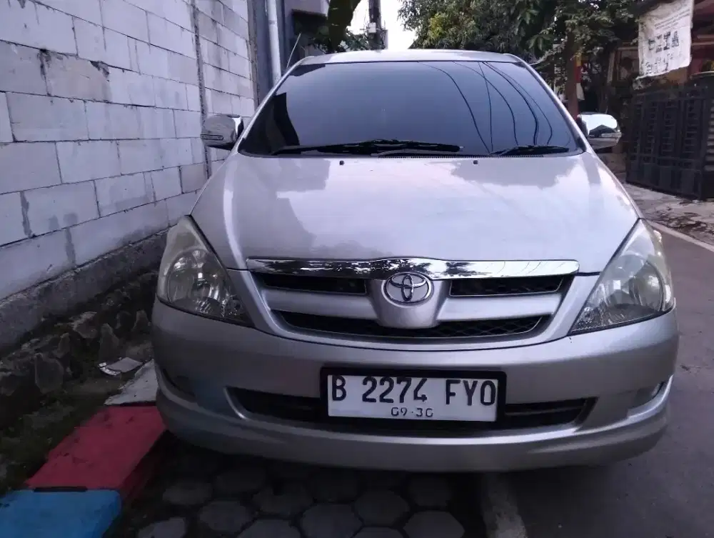 Toyota kijang Inova g th 2005 manual