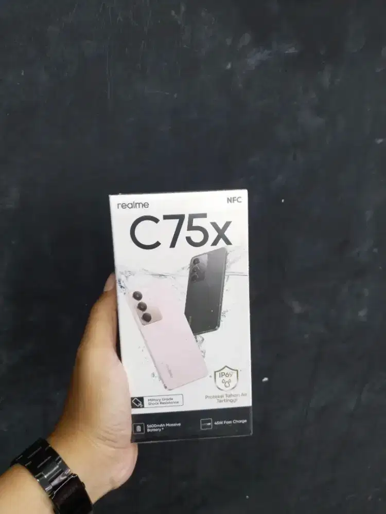 REALME C75x 8/128GB PROMO 128GB NEW, GARANSI 1THN