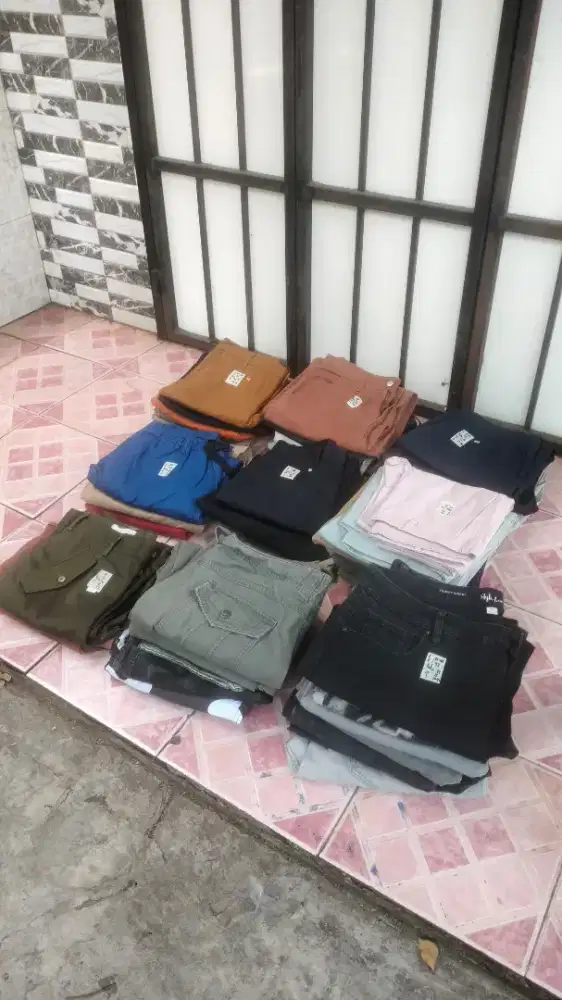 CELANA CARGO, JEANS, CHINO 1BAL SECOND