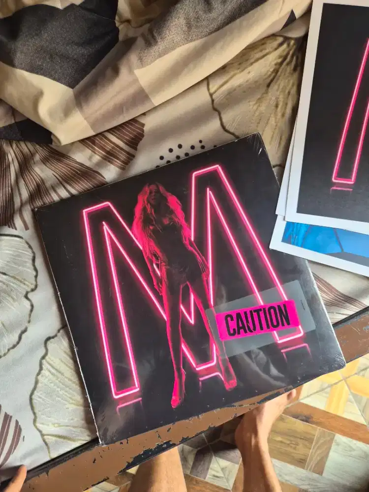 Vinyl LP Mariah Carey Caution Super Rare Pink