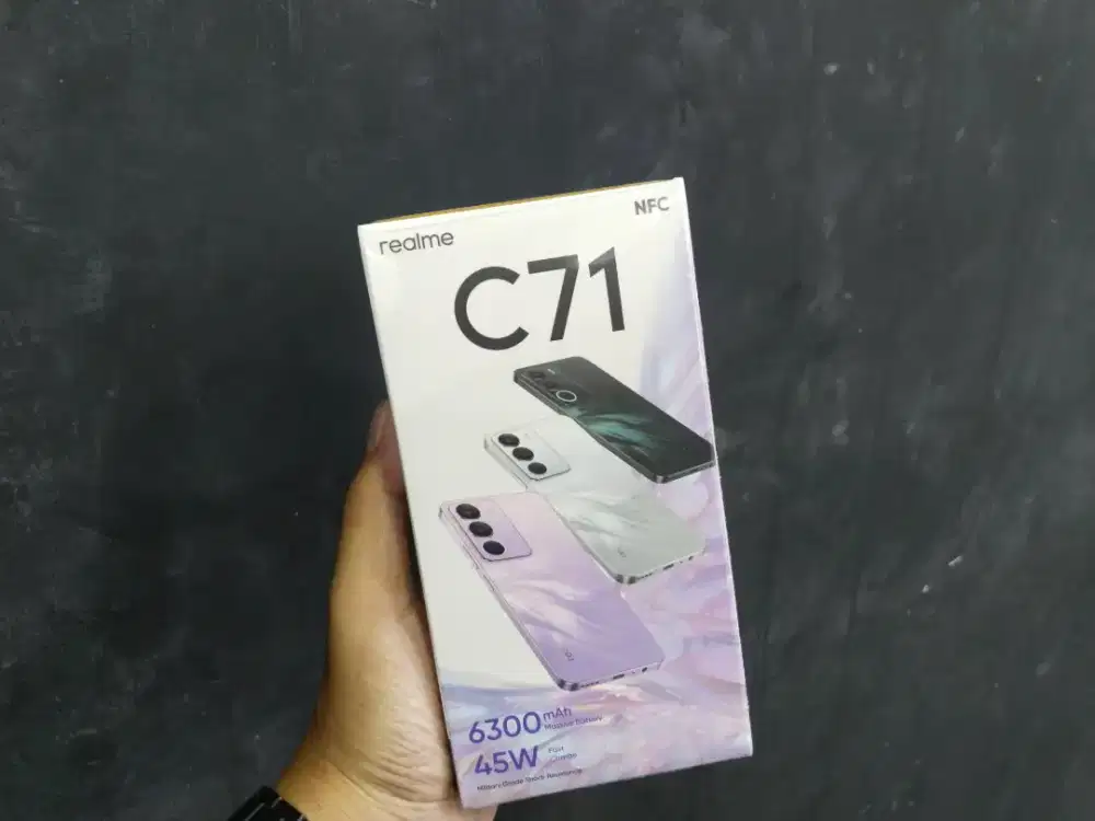 REALME C71 8/128GB PROMO 128GB NEW, GARANSI 1THN