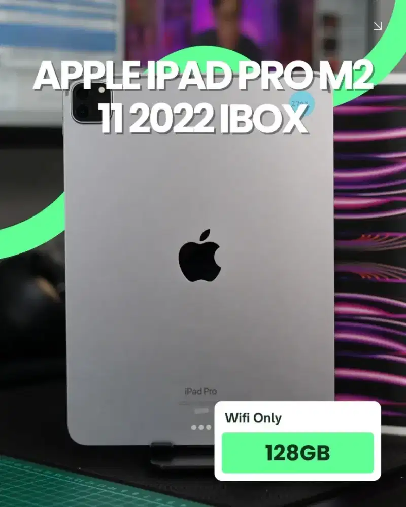 Apple iPad pro M2 Wifi Only 128GB ibox space gray