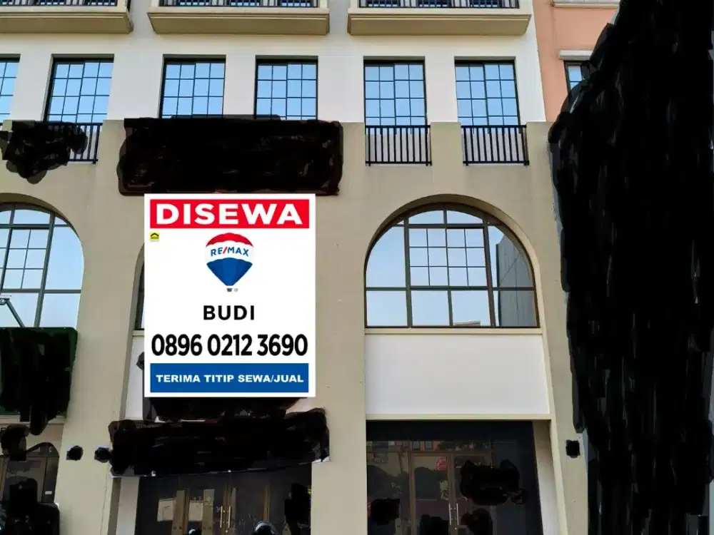 Disewakan ruko sedayu city kelapa gading lantai 4 only LT 4,5 x 15 lokasi strategis