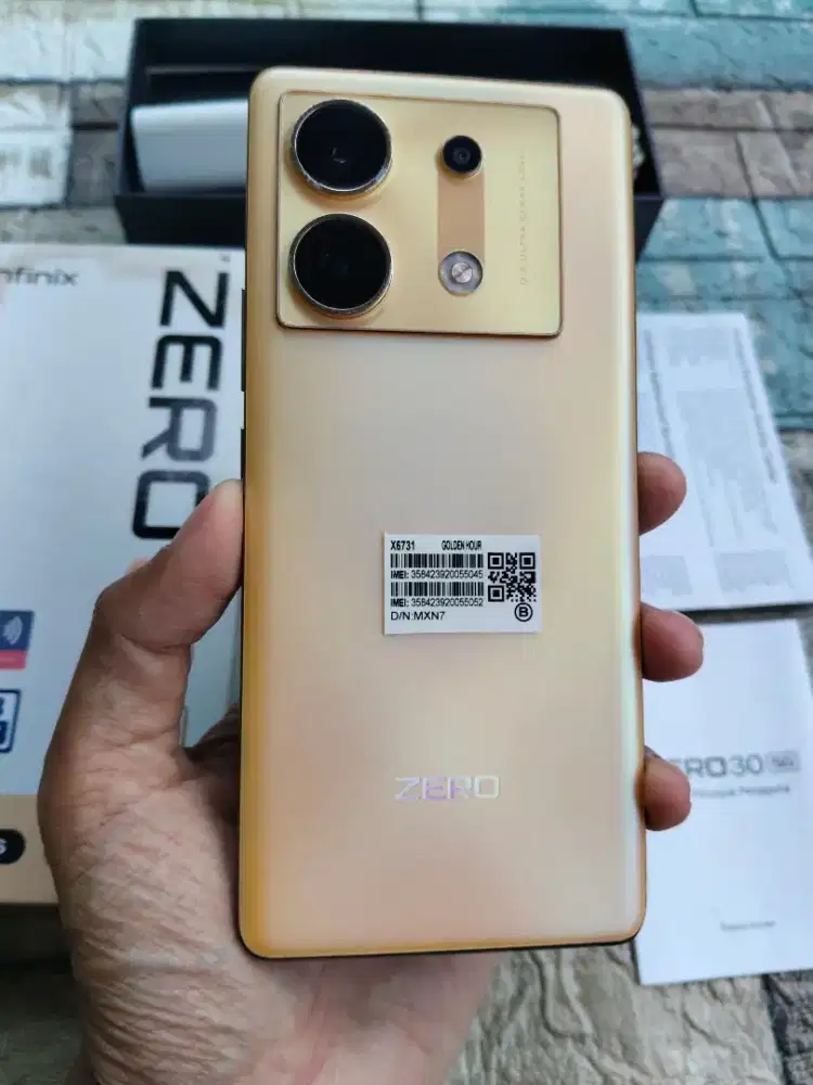 Infinix Zero 30 5G (Ram 12/256. Soc 8020) Nominus & Fullset
