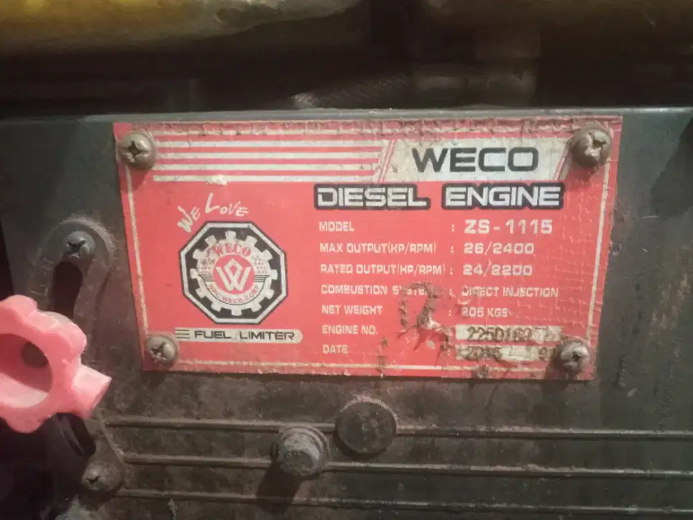 Mesin diesel 24pk