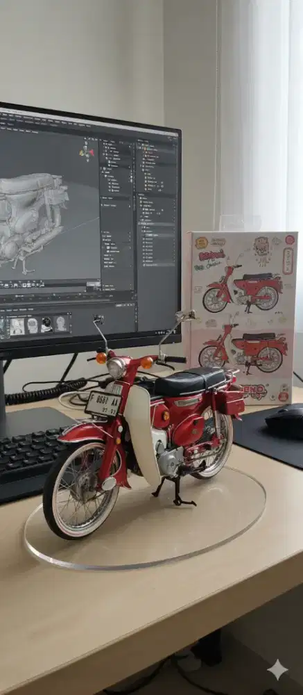 Jual motor honda C70