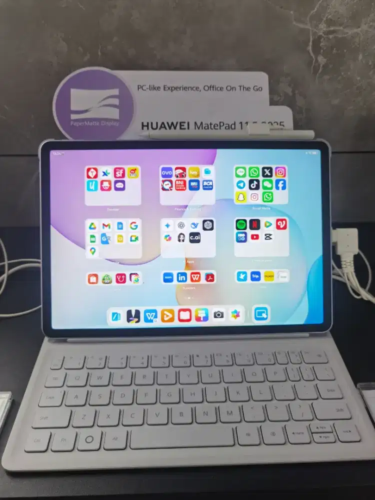 Promo Huawei Matepad 11,5 2025 free keyboard garansi 2 tahun