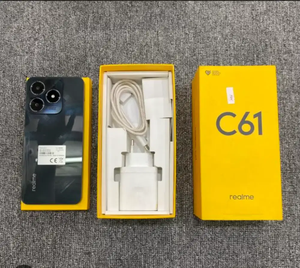Dijual realme c61 mulus banget full sett , bekas seperti baru