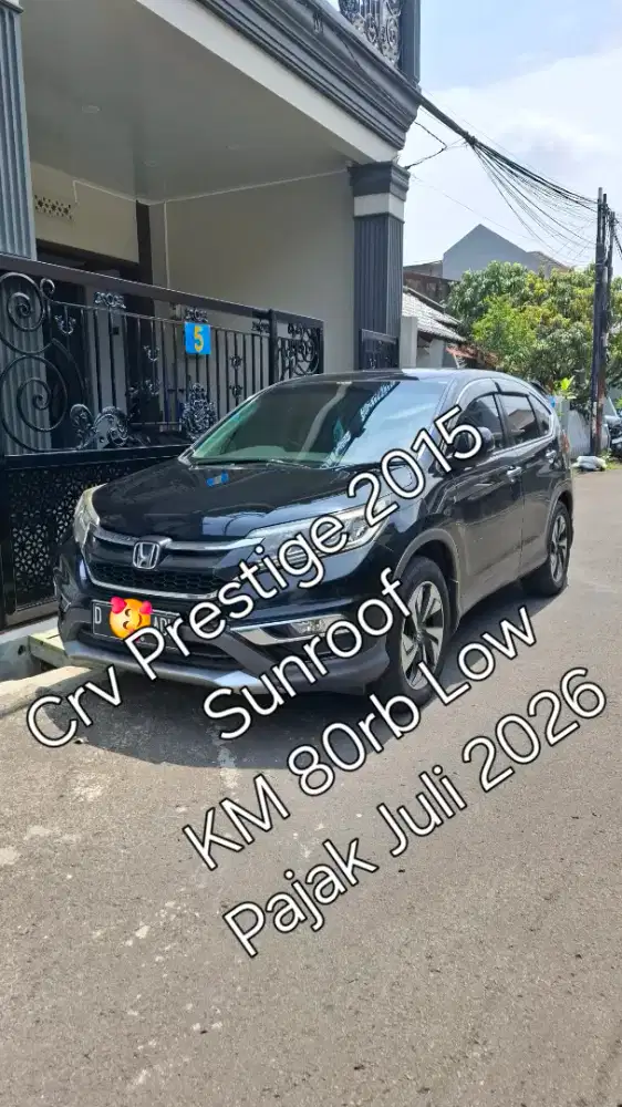 Crv 2.4 Prestige Sunroof KM low